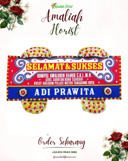 Papan Bunga Ucapan Selamat Talamau